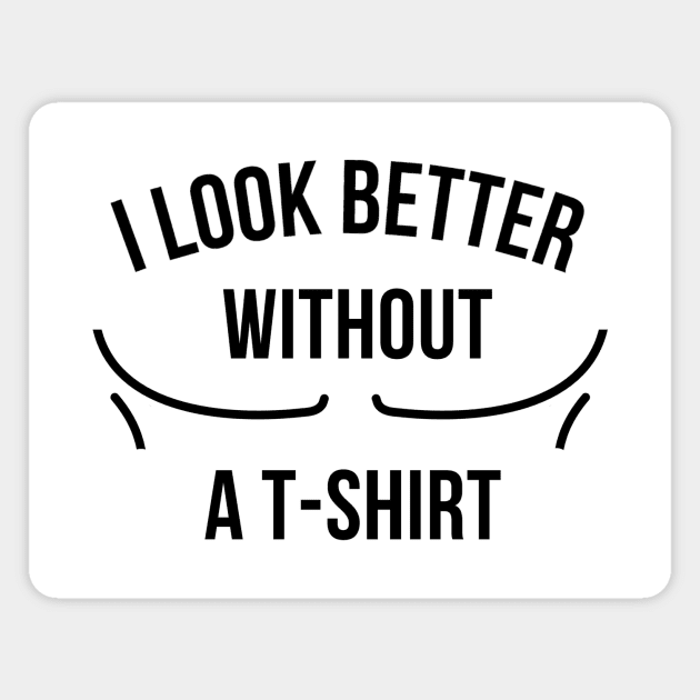 Gym quote Magnet by Cute Tees Kawaii